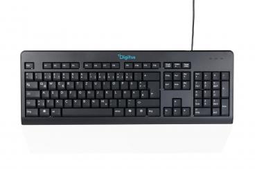 CK10, kabelgebundene Tastatur, Deutsches Layout (QWERTZ), 105 Tasten 