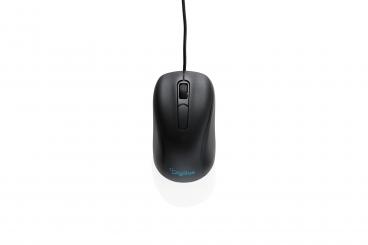 CM10, kabelgebundene 3-Tasten Maus, mit Scrollrad, 1,9 m Kabellänge, 1000 DPI 
