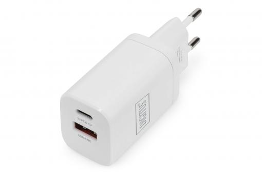 USB Ladegerät 1x USB-A / 1x USB-C, 30W 